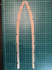 The first halves of the margin plank, reasonably symmetrical