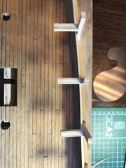 The inner bulwark against the bulkheads