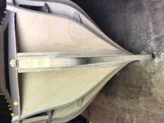 The filler blocks in the bow, from the inside