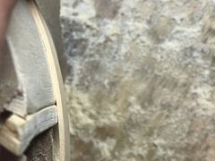 Bow: a small gap between balsa and bulkhead