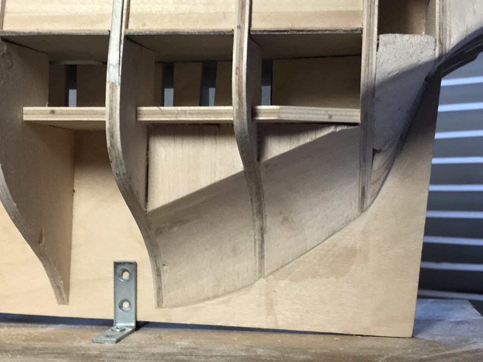 Filler block at the stem
