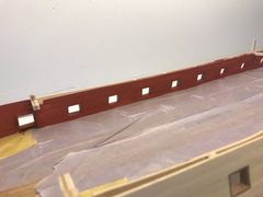 The first coat of red ochre
