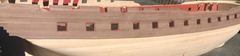 Detail with the tiny gaps between the planks