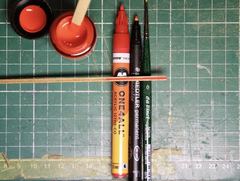 Test piece with all three variants, and the three tools