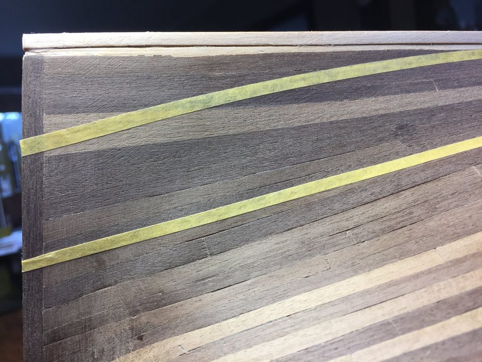 The deepened keel is on