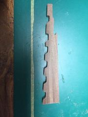 The rudder planked