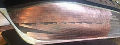 The stealer at the bow, exactly two plates wide