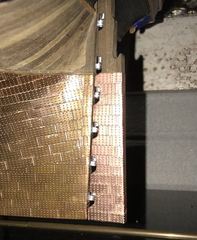 The rudder hung, still removable