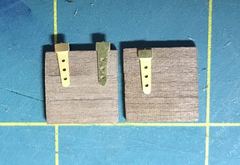 Three options for the hinges