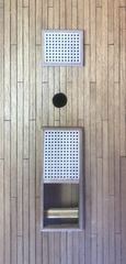 The second deck grating, locked into its coaming