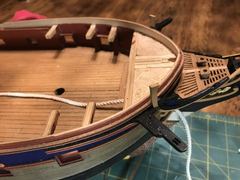 The rope supplied in the kit is right-hand laid