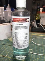 The blackening solution I used