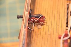 First trial with the smaller hooks and a more untidily laid rope