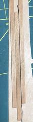 Test piece: one seam with and one seam without thread