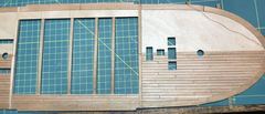 The planks joggled into the margin plank