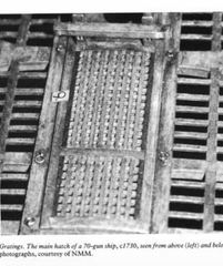 Example of a grating with a camber