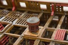 Model of HMS Bellona (1760) with cambered gratings