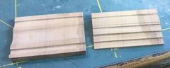 Two 2 mm strips for one cheek
