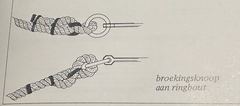 The example from Zu Mondfeld: breeching knot at the ringbolt