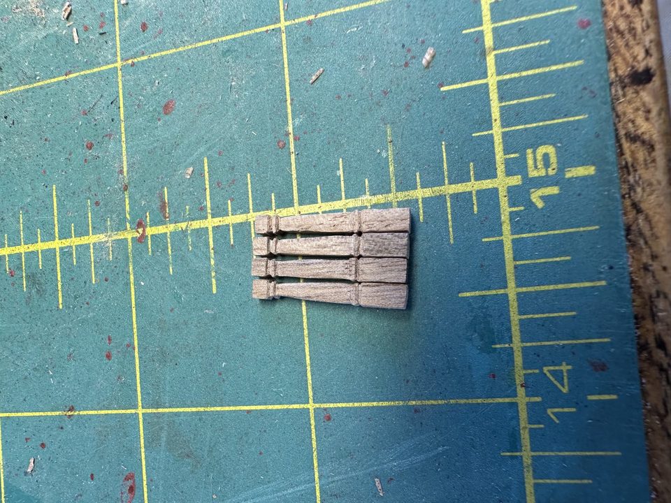 The pillars, first attempt