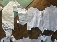 Sheet 5, with the belaying plan, or what remains of it