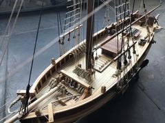 Build photo of the HMS Diana model, 2017-03-11