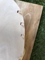 Build photo of the HMS Diana model, 2017-03-12