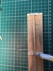 Build photo of the HMS Diana model, 2017-03-18
