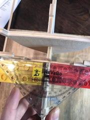 Build photo of the HMS Diana model, 2017-03-18
