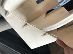 Build photo of the HMS Diana model, 2017-03-19