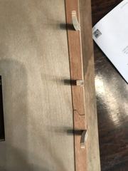 Build photo of the HMS Diana model, 2017-03-30