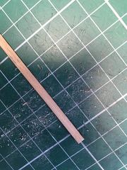 Build photo of the HMS Diana model, 2017-04-01