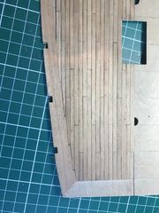 Build photo of the HMS Diana model, 2017-07-01