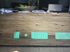 Build photo of the HMS Diana model, 2017-07-02