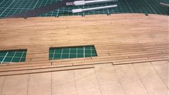 Build photo of the HMS Diana model, 2017-07-02