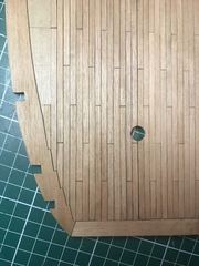 Build photo of the HMS Diana model, 2017-09-16