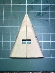 Build photo of the HMS Diana model, 2017-09-26