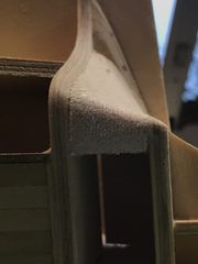 Build photo of the HMS Diana model, 2017-09-30