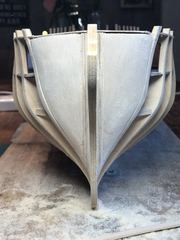 Build photo of the HMS Diana model, 2017-09-30