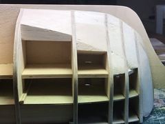 Build photo of the HMS Diana model, 2017-10-01