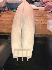 Build photo of the HMS Diana model, 2018-04-01