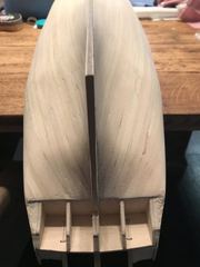 Build photo of the HMS Diana model, 2018-04-01