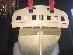 Build photo of the HMS Diana model, 2018-04-05