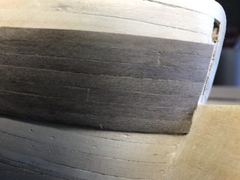 Build photo of the HMS Diana model, 2018-04-15