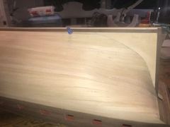 Build photo of the HMS Diana model, 2018-05-03