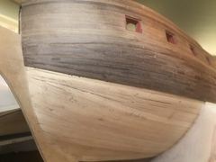 Build photo of the HMS Diana model, 2018-05-17