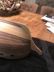 Build photo of the HMS Diana model, 2018-05-22