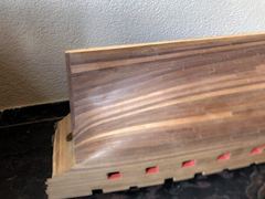 Build photo of the HMS Diana model, 2018-09-08