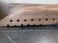 Build photo of the HMS Diana model, 2018-09-08