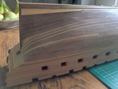 Build photo of the HMS Diana model, 2018-09-08